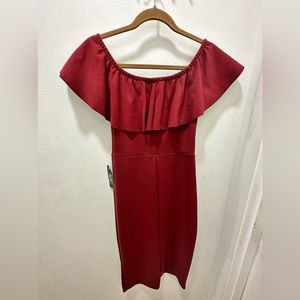 Loft 324 Burgundy Dress size Medium